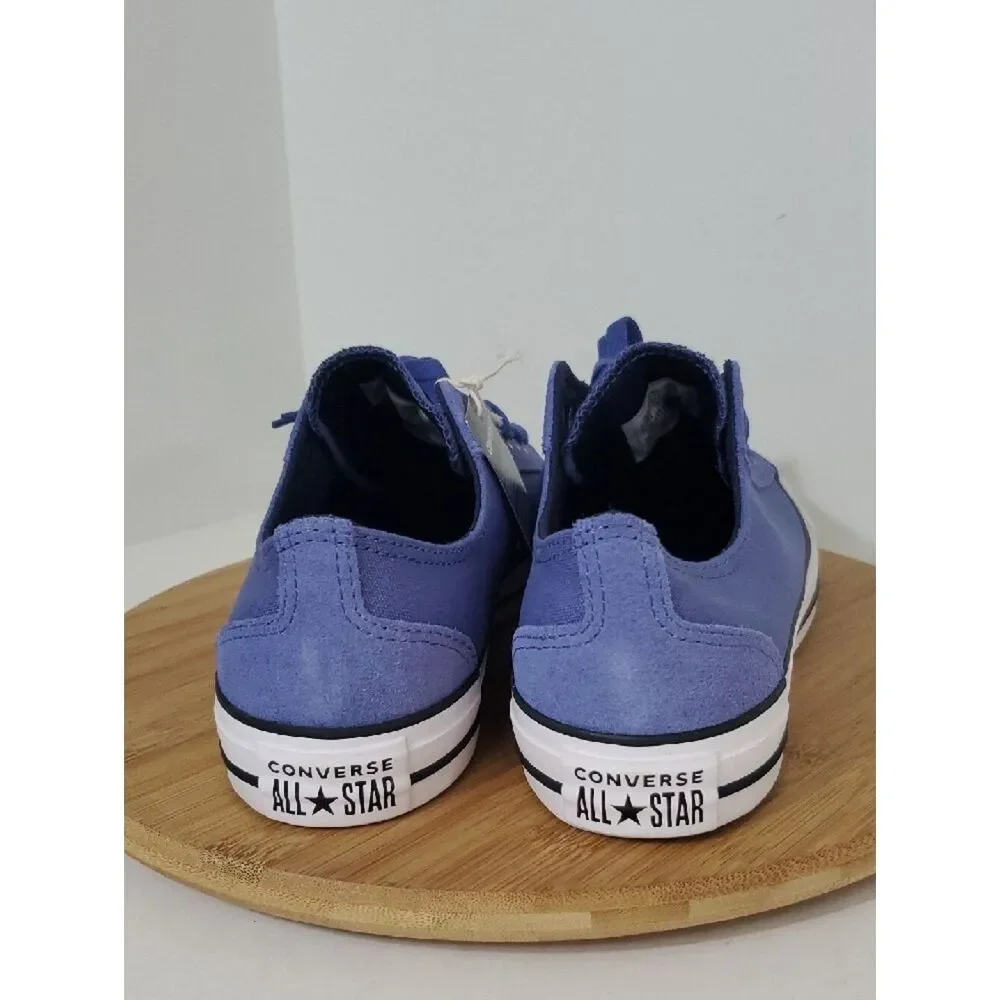 Converse CTAS Men's Suede Canvas Low Top Sneakers Indigo Size 10.5 NIB